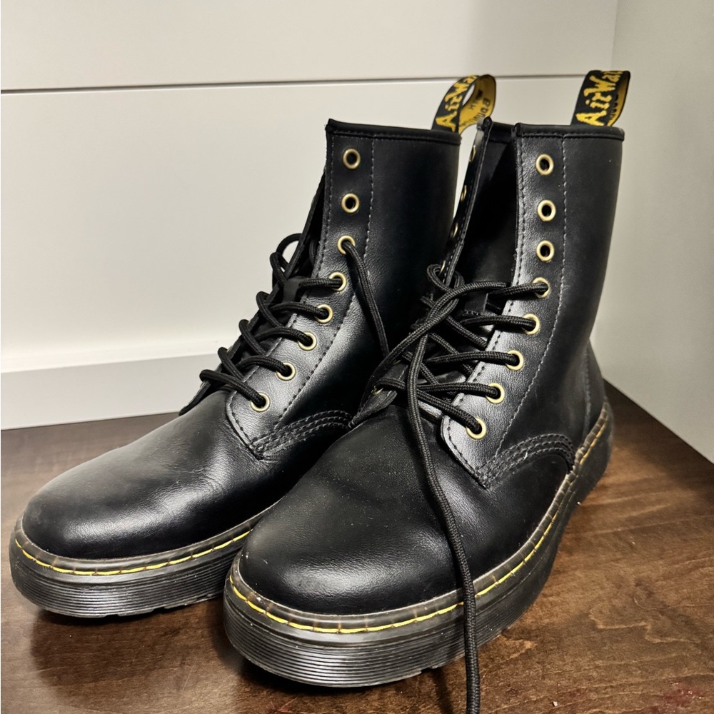 Dr. Martens Black Combat Boots